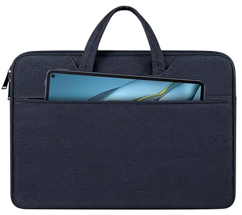 Generico Laptop Sleeve Bag, Computer Briefcase, Water Resistant Computer Case Bag, Laptop Tote for Men and Women, Lightweight Laptop Tote Bag Fits 14.1-15.4 Inches Oxford Cloth for Men Women