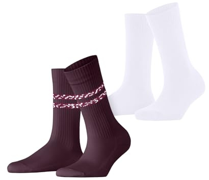 ESPRIT Damen Memphis Rib 2-Pack Socken Baumwolle atmungsaktiv
