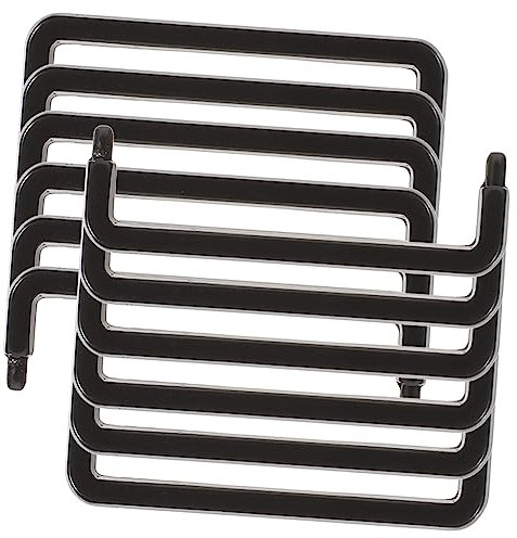 IMIKEYA Miniatur-möbelgriffe 12 Stück Puppenhaus-schubladengriffe Mini-hausbedarf Miniatur-metallgriffe Mini- -möbelteile