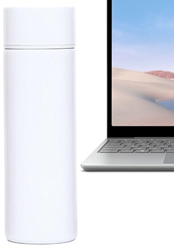 Borraccia termica, tazza termica in metallo, 150 ml, a doppia parete, in acciaio inossidabile 304, per mense calde e fredde, per scuola, viaggi, uso in ufficio, 14,5 x 4 cm