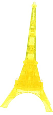 WEKAMOS Puzzle Eiffelturm Kristall Bausteine Für Erwachsene Und Junge Mädchen Pädagogisches Bauspielzeug Durchsichtiges Puzzle Für Lernen Und Dekoration
