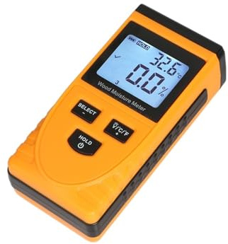 Igrometro, Misuratore di umidità del legno induttivo Igrometro Tester di temperatura ambiente elettrico digitale Misurazione