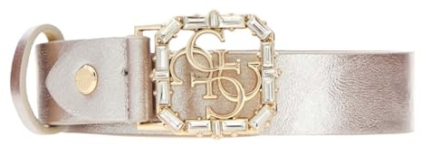 GUESS Gürtel Adjustable Belt H25 W105 Silver silberfarben kürzbar