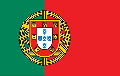 Allied Flag Outdoor Nylon Portugal United Nation Flag, 2-Feet by 3-Feet
