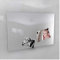 Magnetwand - Silber alu alufarben Aluminium glänzend * RAL 9006 * Hochglanz - 4 Verschiedene Größen - 40 x 60 cm ; 50 x 80 cm ; 60 x 90 cm ; 50 x 110 cm - (40 x 60 cm)