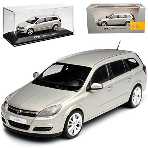 Minichamps Opel Astra Caravan H Kombi Beige Champagner 2004-2010 1/43 Modell Auto