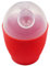Egg Cooker - Red with Clear Lid