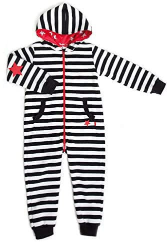 MAGAM-Stoffe Schlafanzug Einteiler Schnittmuster Kinder inkl. Aufnäher Enno