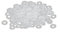 sourcing map 100St Flache Unterlegscheiben Dichtung Kunststoff 8mm AD 3mm ID 1mm Dicke Weiß