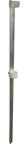 art pesca estaca de surfcasting de aluminio 50 cm. Puntera