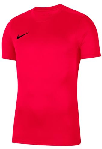 NIKE Boys Dri-fit Park 7 Sweatshirt, Bright Crimson/Black, M EU