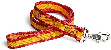 LGP - Correa de Paseo Bandera de España, para Perro de 1,05 Metro