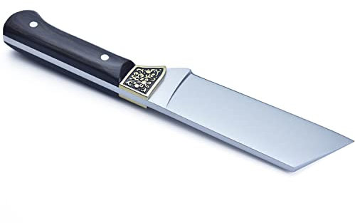 JPCRMOV Outdoor Messer Jagdmesser Fahrtenmesser Groß und Dick, Camping Gürtelmesser Survival Bushcraft Messer Stahl 440C (Schwarz)