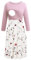 Smallshow Nursing Dresses 3/4 Sleeve Maternity Breastfeeding Dress for Women SVP033 L