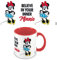Pyramid International Disney Minnie Mouse Mug (Believe Design) 11oz Ceramic Mug - Official Merchandise, Red