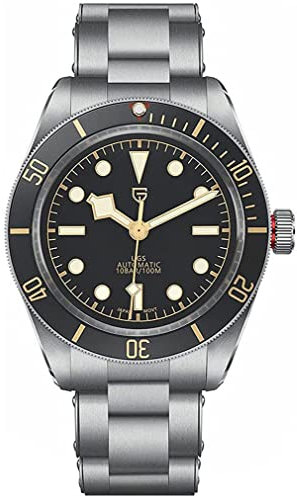 Pagani Design 1671 Men's Self Winding Automatic Watches Stainless Steel Band Japan Movement Men 100M Waterproof Mechanical Sport Wrist Watch