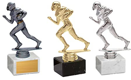 eberin · American Footballpokal · Super Bowl · Fantasy Football · Arizona · USA · Ehrung · Auszeichnung · Wanderpokal · Trophäe · Pokal · Kunststofffigur mit schwerem Sockel · mit oder ohne Gravur ·