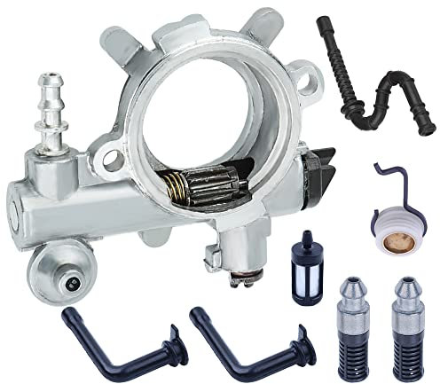 Gubeter Kit Pompa Olio, Parti Motosega per Stihl 034 036 Ms340 Ms360, 1125 640 3201