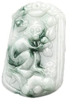 PAMTIER 12 Pendentifs du Zodiaque Chinois pour Homme Bijoux de Signe Zodiacal Chaîne de Collier Singe