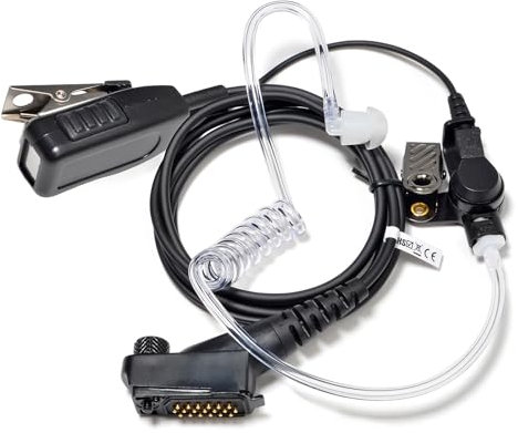HYS TPH900 Pinganillo Profesional Micro-Auricular para Jupiter TPH-900 Walkie Talkie Airbus TPH-900 TETRAPOL