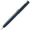 Lamy aion Füllhalter 077 - Füller aus eloxiertem Aluminium in der Farbe dunkelblau mit gestrahltem Griffstück und Stahlfeder -Federstärke F