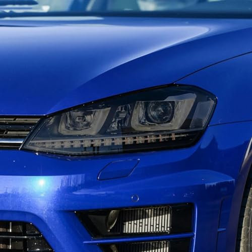 CKLS Autoscheinwerfer-Schutzfolie, Tönungsfolie, Vinyl, transparent, TPU-Aufkleber, für Volkswagen VW Golf 7 2012–2020