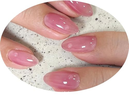 15 ML Gel-Nagellack Rosa Transluzenter Gel-Lack UV/LED Soak-Off Gel-Lack French Nail Gel Nail Art Maniküre Salon DIY at Home