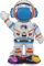Astronaut Folienballon, XL Weltall Astronaut Inflatable Ballons, Luftballons Geburtstag Astronaut, Helium Luftballon Astronaut, für Weltraum Themenpartys, Kindergeburtstags deko