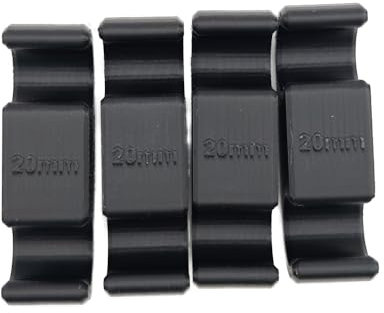 4 Pieces Set CPU Liquid Coolers Tube Combs for CORSAIR AIO Radiator Tubes Comb for Tube Diameter Up to 11 mm (0.43in) (20mm)