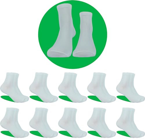 PROUTHS Lot de 12 paires de chaussettes en bambou pour hommes et femmes avec demi-tige, chaussettes respirantes et anti-odeurs, chaussettes classiques douces pour le sport, le travail ou