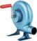LegendTech Handkurbel-Schmiede-Gebläse, Eisengetriebe, Popcorn-Ventilator, manueller Ventilator, manuelles Grill-Luftgebläse zum Kochen, 80 W bis 350 W, Blau, 300 W