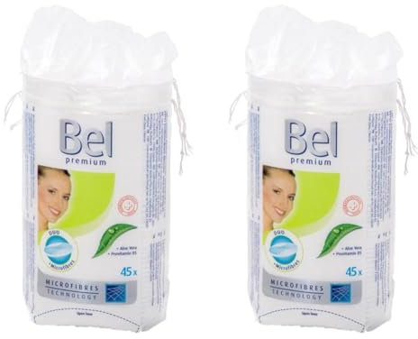 Bel 918554 Premium Pads mit Aloe Vera und Provitamin B5 groß, oval 1 Beutel à 45 Stück (Packung mit 2)