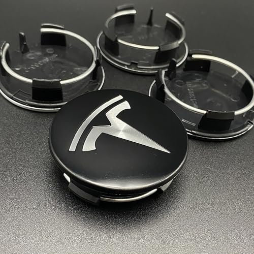 HAAXSHOC Nabendeckel, für Tesla Model 3 X S 65mm Auto Nabendeckel Nabenmitte Abdeckung Rad Center Cap Ersatzteile Auto Nabendeckel Zubehör,A