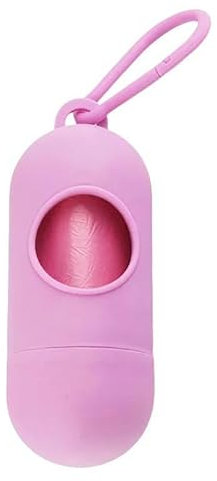 Lot de 10 sacs poubelle portables pour couches de voyage à usage unique pour bébé Rose
