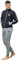Lotto Tuta Pile Uomo calda Invernale Stile Sportivo - Tuta Relax Uomo Molto Calda taglie S M L XL XXL in Pile con Zip (IT, Testo, M, Regular, Regular, BLU GRIGIO 222)