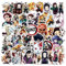 Demon Slayer Stickers, 50pcs Japanese Anime Stickers, Graffiti Colorful Waterproof Vinyl Aesthetic Decals for Laptop Skateboard Guitar, Teens and Boys