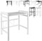 XUANYU Scaffale allungabile per forno a microonde con ripiano portaoggetti in metallo, portaoggetti da cucina con ganci in plastica, salvaspazio, bianco a 2 livelli, colore: bianco