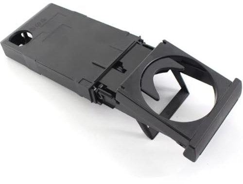 QEUEDAF 1 Pcs Voiture Avant Tableau De Bord Porte Gobelet Pliable Élastique Porte Gobelet d'eau pour Audi A6 C5 1998-2004 4B0862534D