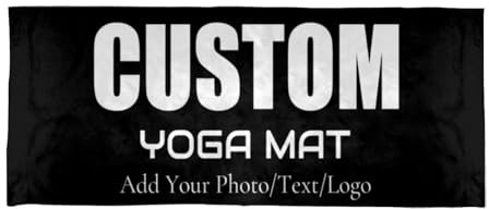 ZYHJJ Personalisierbare Yogamatte - Personalisiert Yogamatte rutschfest mit Foto Text - Fitnessmatte Pilatesmatte Trainingsmatte rutschfeste Yoga Matte - rutschfest & Robust 183x68cm