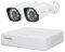 WESTSHINE Kit Caméra de Surveillance, Détection Personne/Véhicule, DVR 4CH 5M-N H.265+ avec 2 1080P Caméras de Sécurité Extérieure IP67, Vision Nocturne, Accès à Distance (Disque Dur Non Inclus)