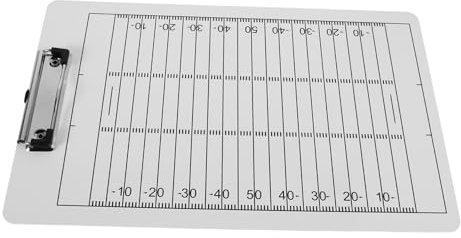 UPKOCH Rugby -wettbewerbsbrett Rugby Coaching Gear Dry Erase Board Für Trainer Rugby Training Board Rugby Coaching Board Für Leitlinien Rugby -Trainer Sporttraining Ausrüstung