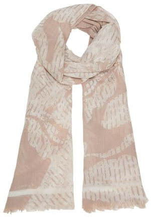 comma Feiner Schal aus Lyocellmix helles beige ONESIZE