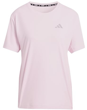 adidas Women's adi365 Running Essentials T-Shirt, Clear pink, M