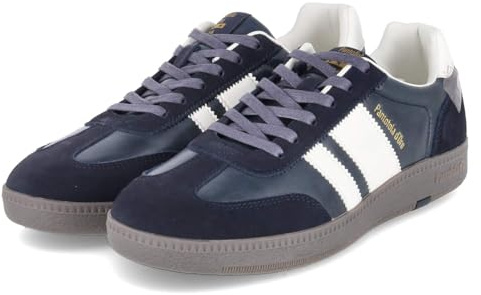 Pantofola d'Oro PD001003053M Schnürhalbschuh Leder Herren in blau - Gr. 44