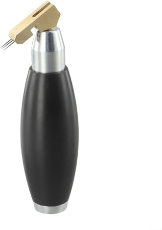 BlesConi Hammer Stimmgabel Werkzeug drehbar mit 3 Nadeln für Klavier, Voicing Tool aus Metall + Holz, 15 cm