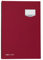 Pagna 24201-01 Unterschriftsmappe de Luxe 20-teilig Leineneinband, dehnbarer Rücken, rosa Löschkarton de Luxe-Beschriftungsschild, rot
