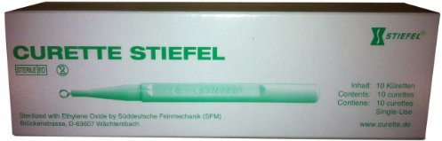 Stiefel 99XX0130 Einweg-Ring Kürette, 7 mm, 10 Stück