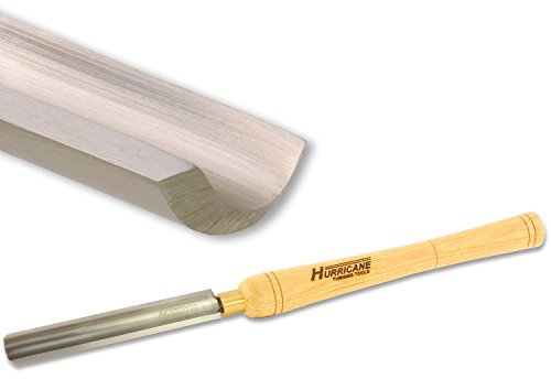 Hurricane Drehen Werkzeug, Drechseln Schruppen Hohlbeitel, High Speed Stahl, 2,5 cm Flöte