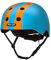 Melon Fahrradhelm »Double Orange Blue« für Damen, Herren und Kinder | Leichter & sicherer urbaner Cityhelm mit Magnetverschluss, individuell anpassbar in blau, orange | Größe XXS-S (46–52cm)