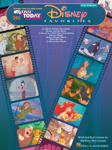 Disney Favorites Songbook: E-Z Play Today Volume 392 (English Edition)